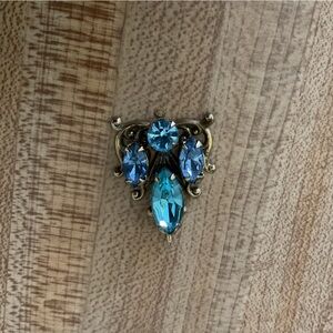 Vintage Blue Stone Pendant